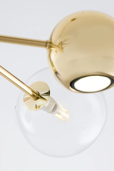 Nowoczesny Żyrandol MOKA wys. 47-69cm 4xG9 4xGU10
14W IP20 | Złoty