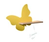 Kinkiet dziecięcy IQ Kids Butterfly z półką, 21-85153, złoty, 5W LED, barwa neutralna 4000K