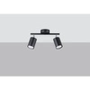 Lampa sufitowa LEMMI 2, czarny/chrom, 2x40W GU10, SL.1127