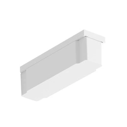 Slim Magnetic Track Biały Wire storage