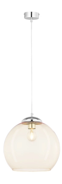 Nowoczesna Lampa wisząca ASTI wys. 80cm 1xE27 15W IP20 | Chrom
