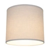 Abażur Cylinder E27 H25 Jasnoszary Tkanina A0800