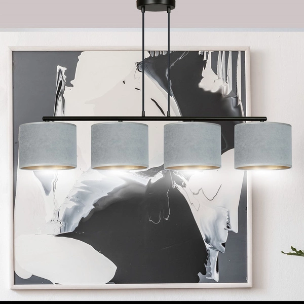 Lampa wisząca Emibig HILDE 4 BL GRAY 1050/4