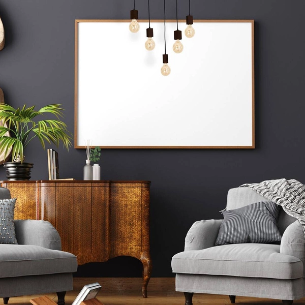 Lampa Wisząca JACK, MLP4361, orzech, 5x60W E27