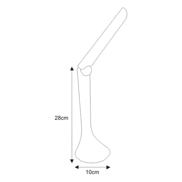 Lampka biurkowa K-MT-205 BIAŁY z serii ASTON