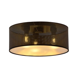 Lampa sufitowa Emibig ASTON 3 Czarny/GOLD 1148/3