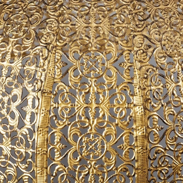 Lampa Wisząca Złota Abruzzo Emma E27 35cm