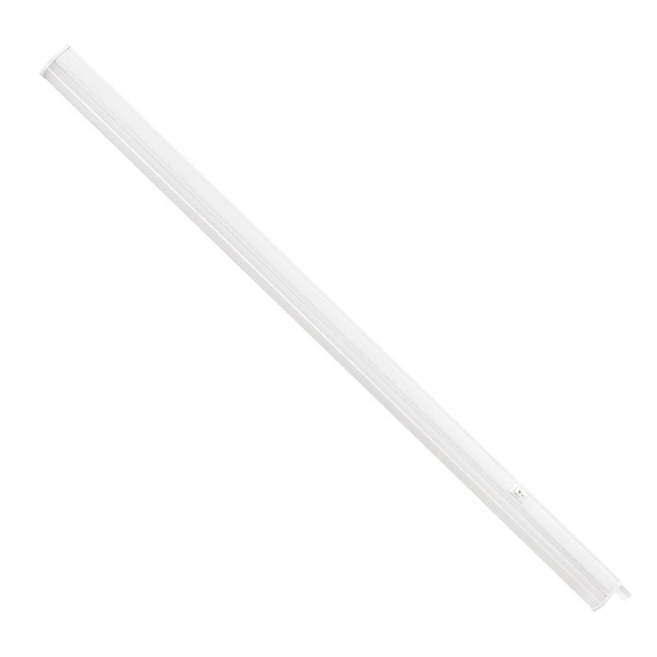 Oprawa liniowa meblowa 118cm CABINET T5 LED 18W z wyłącznikiem | biała