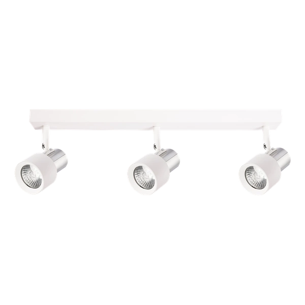 Lampa Sufitowa Cino 3xGU10 Biały + Chrom