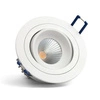Oprawa wpuszczana MODI RO 10W ciepła 3000K biały śr. 9,2cm