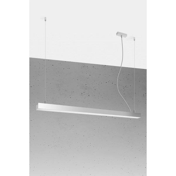 Lampa wisząca PINNE 1150 ALUMINIUM 38W barwa ciepła 3000K TH.067
