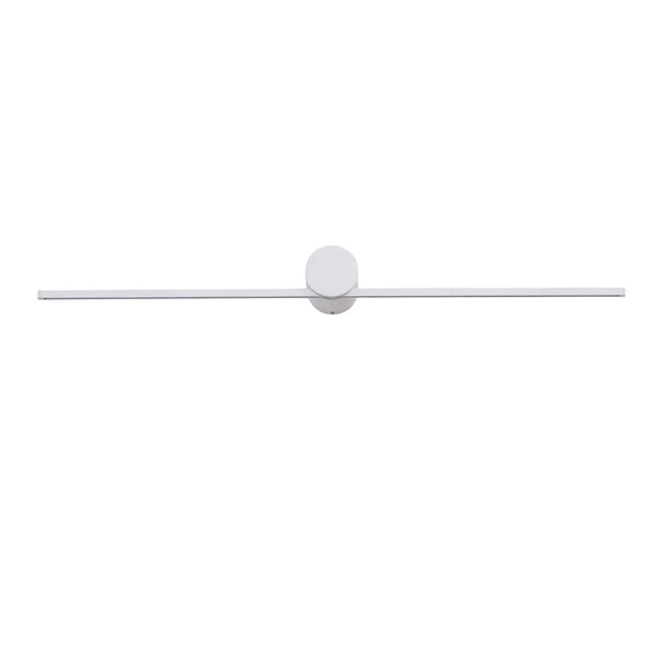 Kinkiet Modern Slim L, biały, 8W LED, barwa ciepła 3000K, IP44
