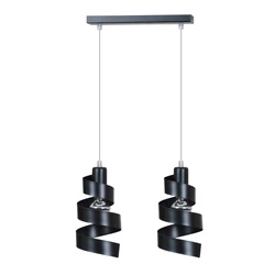 Lampa wisząca Emibig SAGA 2 Czarny 352/2