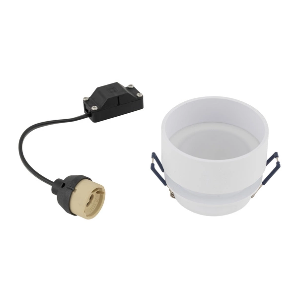 Lampa punktowa podtynkowa SHINE wys.6cm szer.8cm GU10 IP20 | Biały 11350