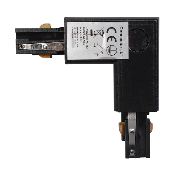 Łącznik szynoprzewodu 3-fazowego TRACK LIGHT, czarny, Typ: LD, ML7086