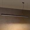 Lampa wisząca PINNE, 200 cm, czarna, 50W LED, barwa ciepła 3000K, TH.229