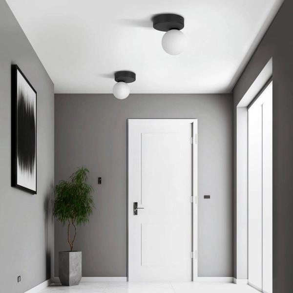 BIANCA BLACK LAMPA SUFITOWA 1 PŁ 5681