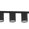 LOGAN BLACK LAMPA SUFITOWA 4 PŁ 4566