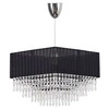 Lampa kwadrat crystal MODENA I 31cm 4014