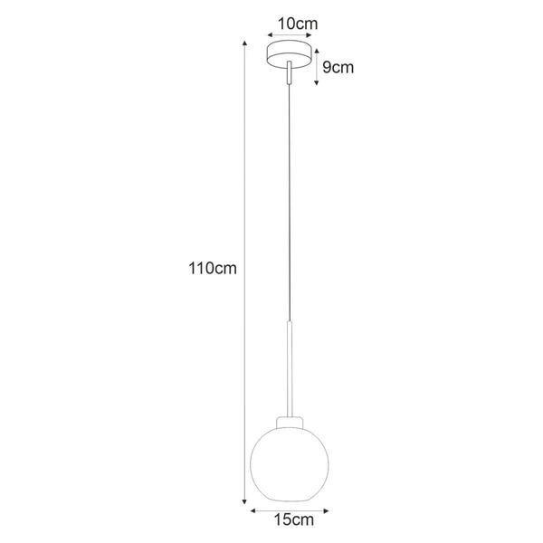 Lampa wisząca K-4877 z serii ALDAR