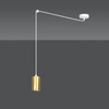 Lampa wisząca Emibig TRAKER 1 WH/GOLD 527/1