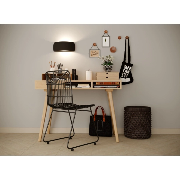 Kinkiet ceramiczny PONTIUS SL.0875 szary 1xG9