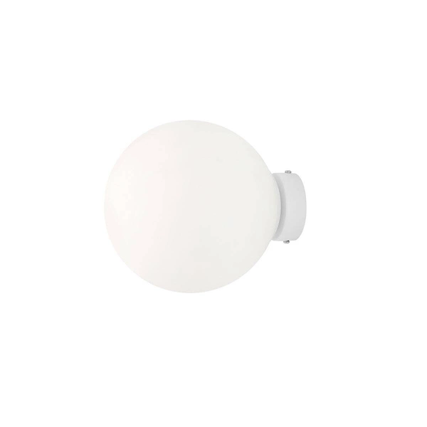 Aldex Kinkiet BALL 1076C_M, 20 cm, biały, 1x60W E27