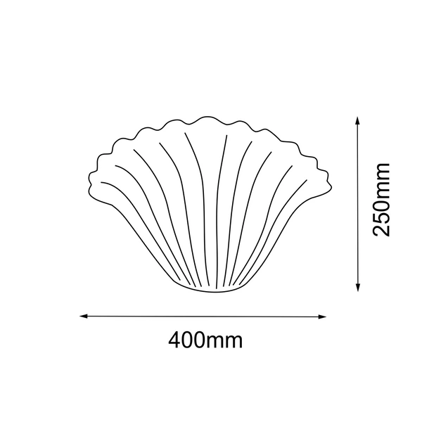 Kinkiet Bacelo - Mosiądz polerowany-srebrny (250 mm) 8161 Antigo