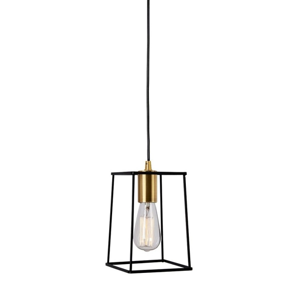 Lampa wisząca Alanis dł. 14.5cm E27 | czarny