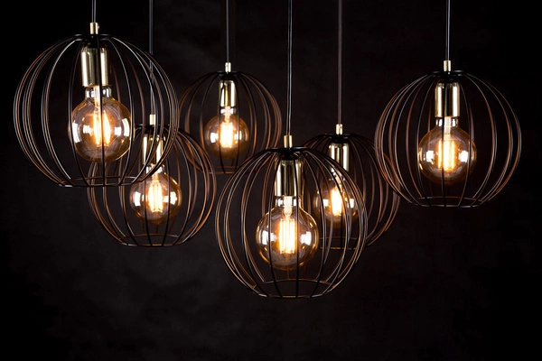 Lampa wisząca Emibig ALBIO 6 Czarny 144/6