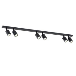 Lampa sufitowa Emibig FLASH 6 Czarny 1312/6