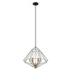 Lampa wisząca LOFT Maresmo dł. 65cm E14 | czarna