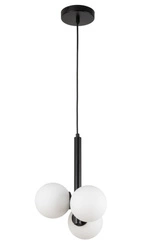 Lampa Sigma Perla 3 zwis czarny 33486