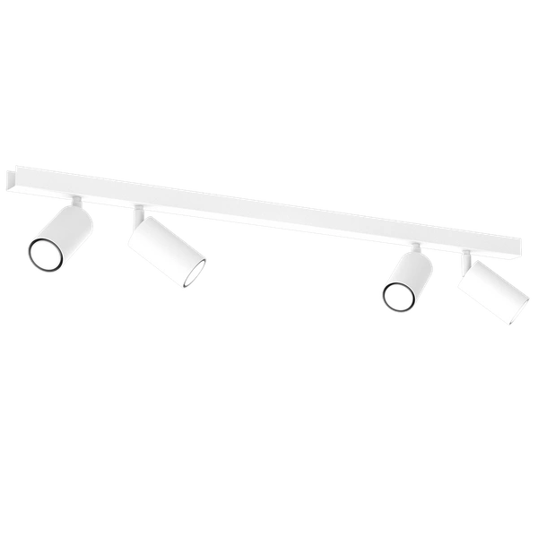 Lampa sufitowa HUDSON, MLP8804, biała, 4x8W GU10