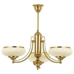 Lampa sufitowa ALFA PRESTIGE ZŁOTA 3xE27 64cm | 10903