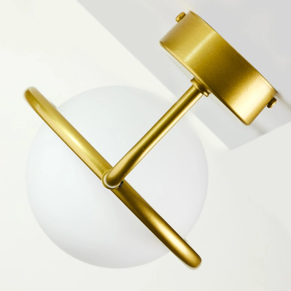 Nowoczesny Kinkiet IGON wys. 50cm 1xE14 11W IP20 | Złoty