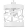 Lampa wisząca MODUŁ FREZ biała 17,5cm