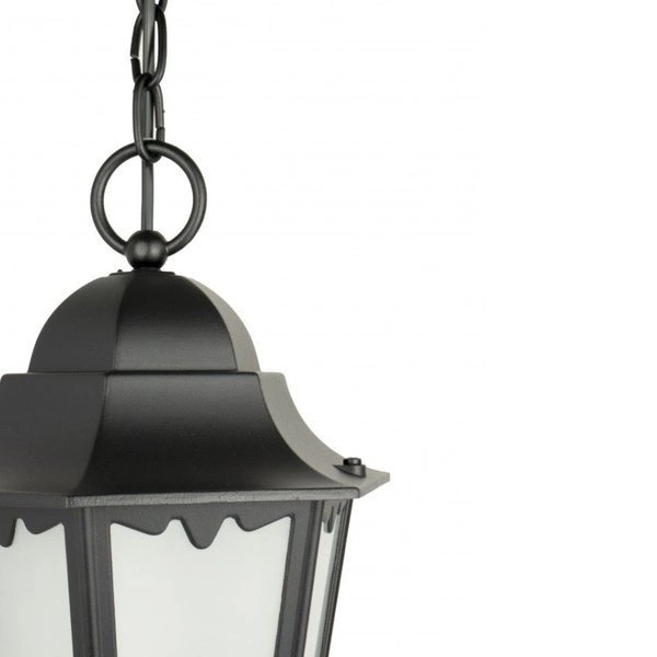 Lampa zewnętrzna aluminiowa wisząca Retro Classic II K 1018/1/D H | czarny