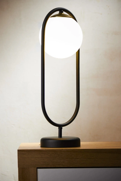 Nowoczesna Lampka biurkowa IGON wys. 49cm 1xE14 11W IP20 | Złoty