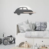 Kinkiet dziecięcy IQ Kids Car z półką, 21-85061, szary, 5W LED, barwa neutralna 4000K