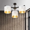 Lampa sufitowa Emibig JORDAN 3 Biały/GOLD 1145/3