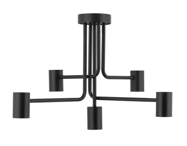 Lampa Sigma LUIS 5 plafon czarny 33422