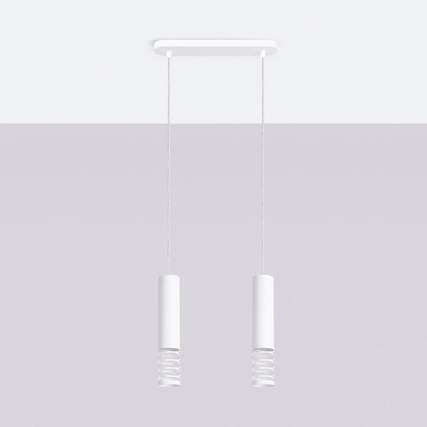 Lampa wisząca LAMI 2 biały