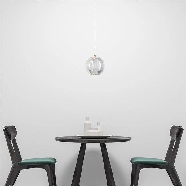 Lampa wisząca Brillant 1 złota LED CCT