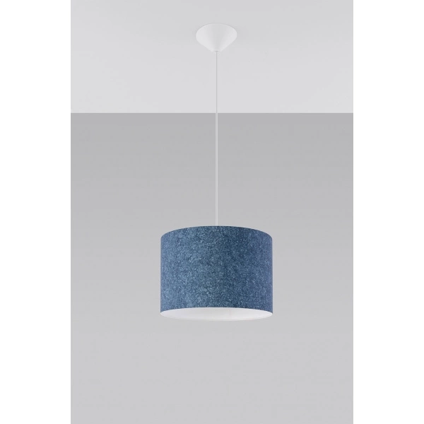 Lampa wisząca AZURE SL.0550 niebieska 1xE27