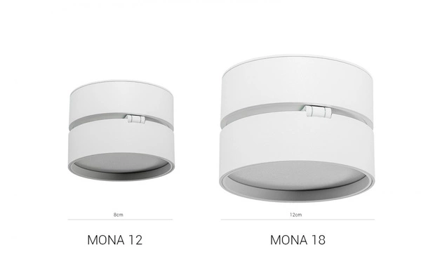 MONA 12W 4000K BK