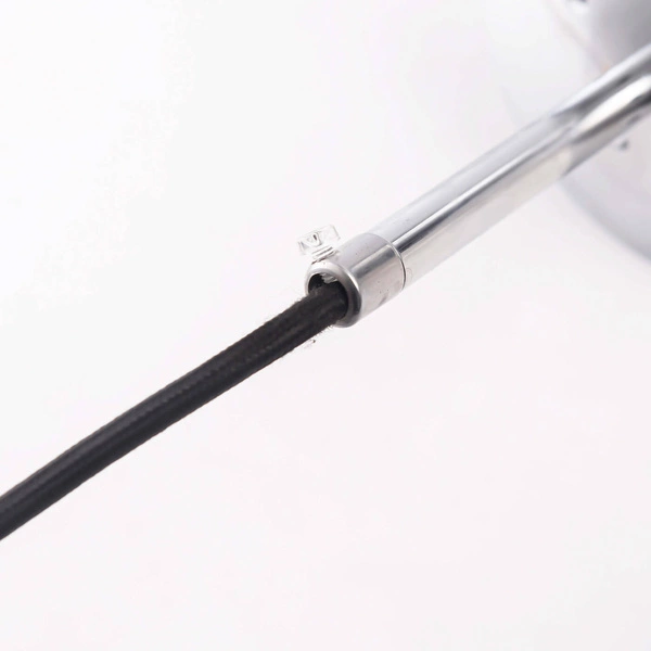 Nowoczesna lampa wisząca kula chrom PALLA śr 30cm