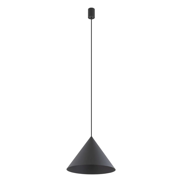 Lampa wisząca ZENITH M UMBRA GRAY śr. 35cm GU10 | ciemnoszary 10879