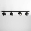 Aldex Lampa sufitowa BOT 4, 1047PL_L, czarna, 4x35W GU10