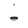 Lampa kwadrat crystal MODENA I 31cm 4014